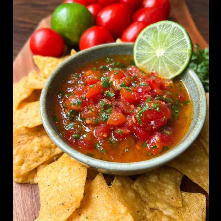 Roasted Cherry Tomato Salsa Recipe