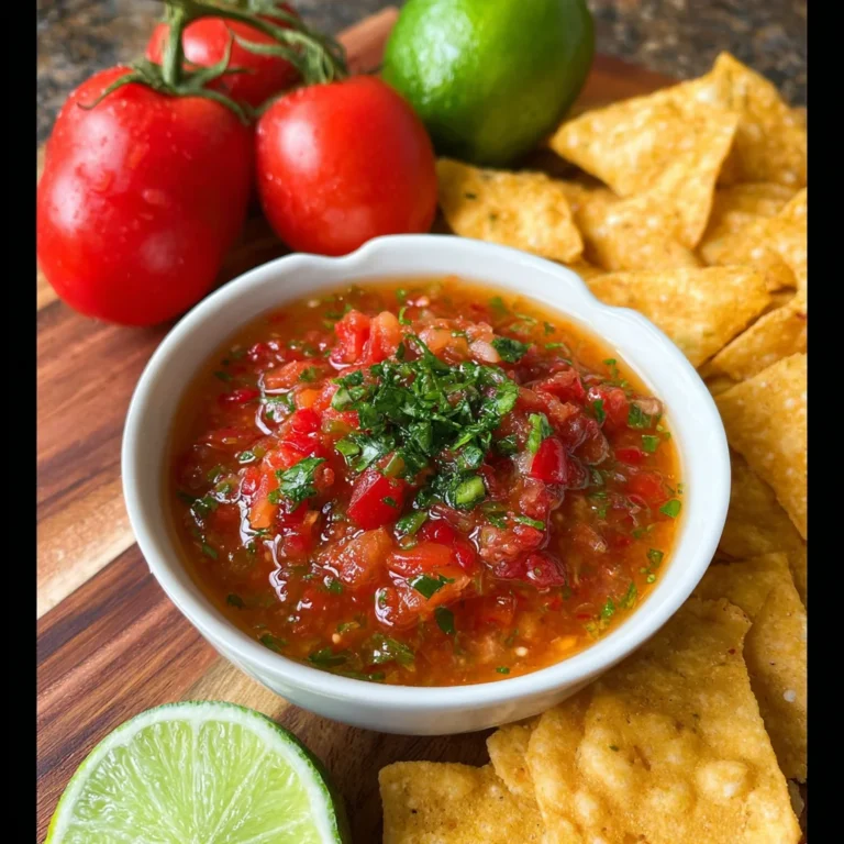 Roasted Cherry Tomato Salsa Recipe