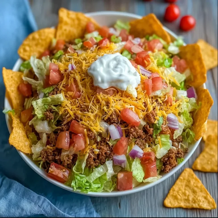 Easy Doritos Taco Salad Recipe
