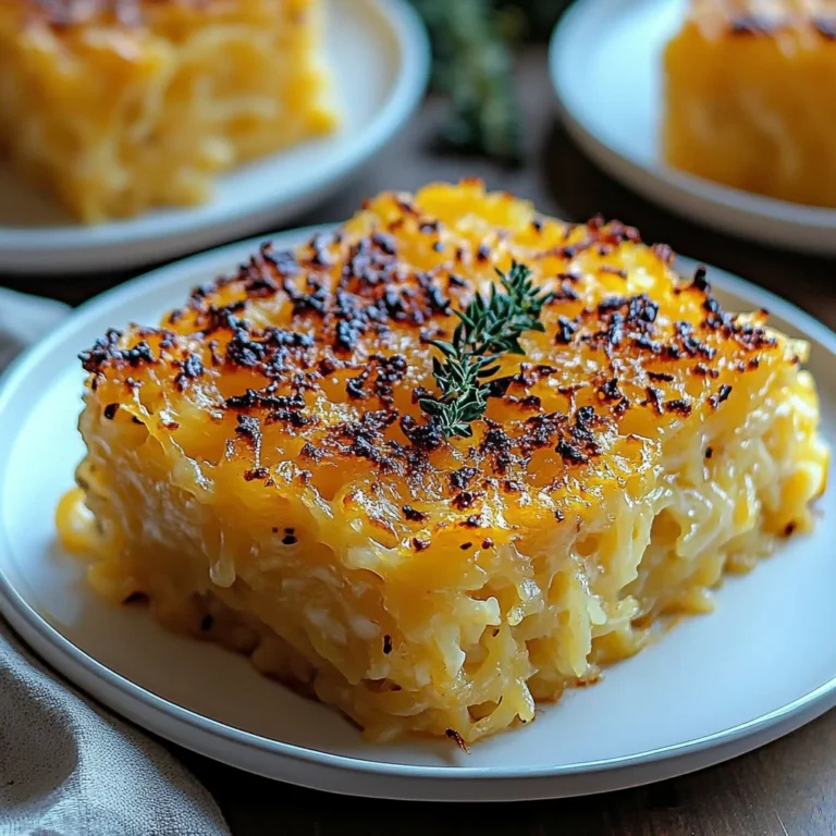 Spaghetti Squash Au Gratin Recipe