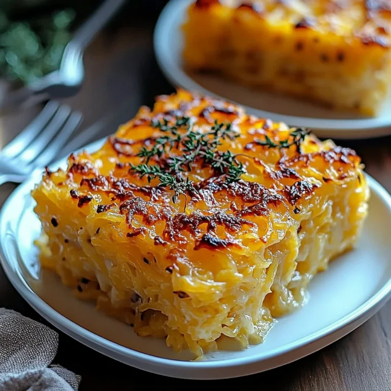 Spaghetti Squash Au Gratin Recipe