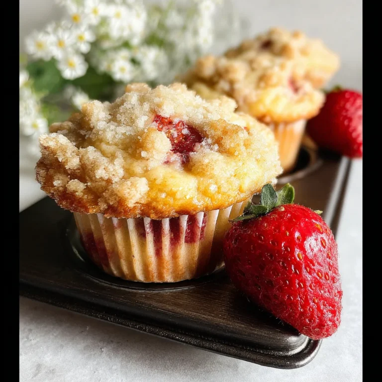 Strawberry Streusel Muffins Recipe