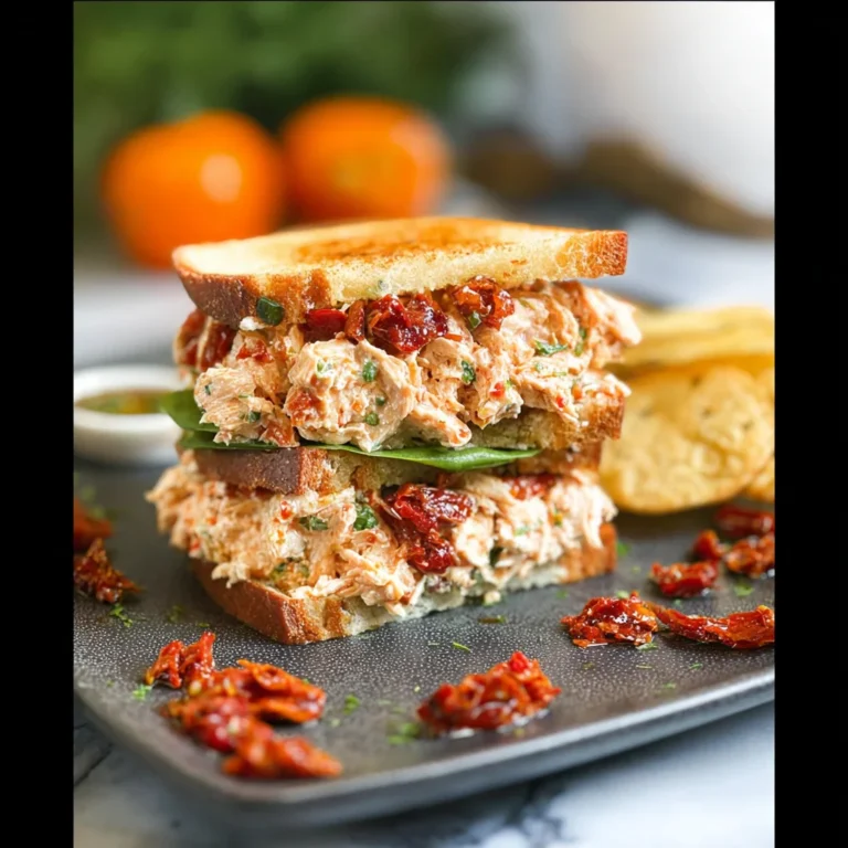 Sun Dried Tomato Chicken Salad Recipe
