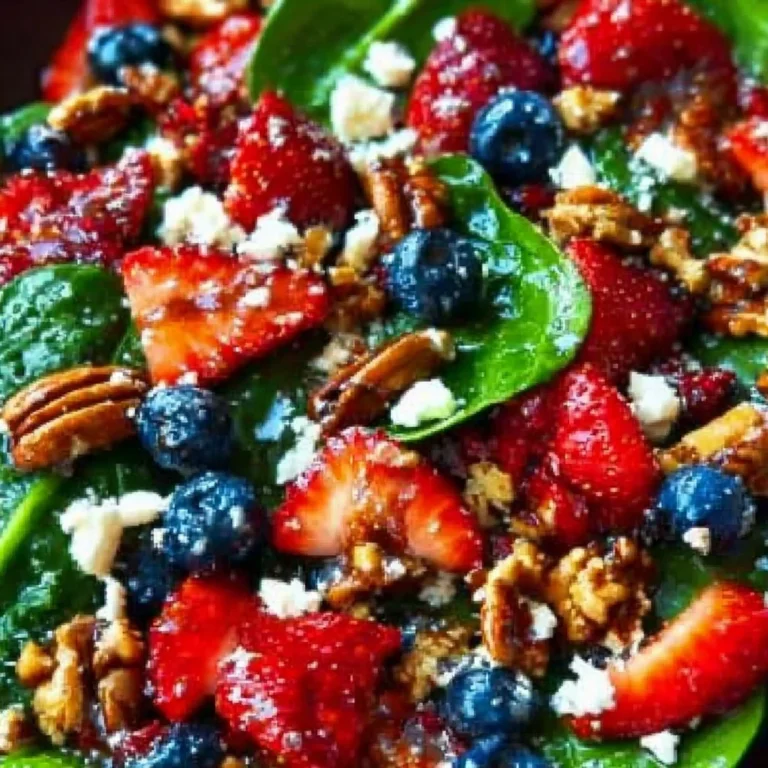 Strawberry Spinach Salad Recipe With Balsamic Glaze
