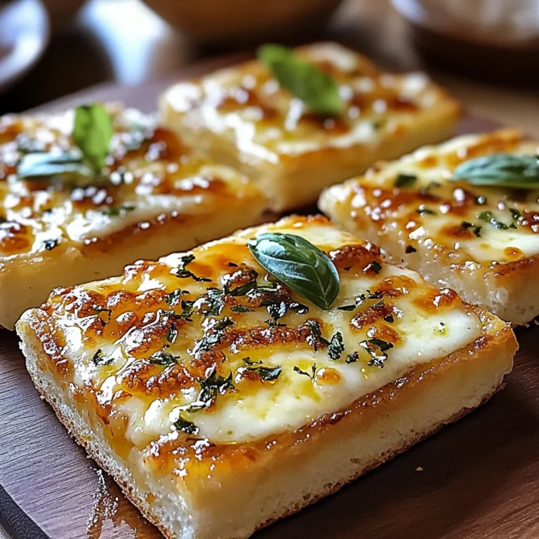 Hot Honey Garlic Bread Pizza Recipe