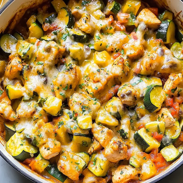 Tex Mex Chicken and Zucchini Recipe Easy