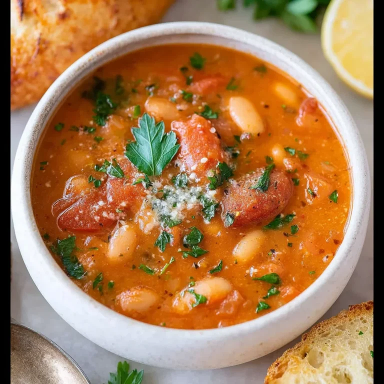 White Bean Tomato Soup Recipe