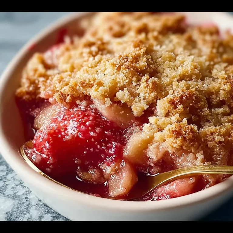 Classic Rhubarb Crisp with Frozen Rhubarb Recipe