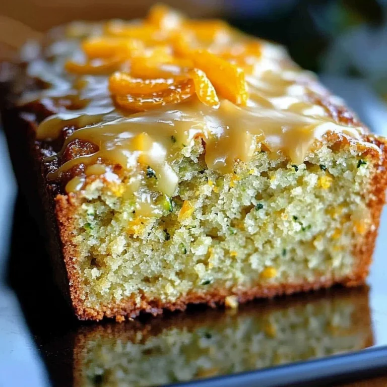 Zucchini Orange Bread Recipe