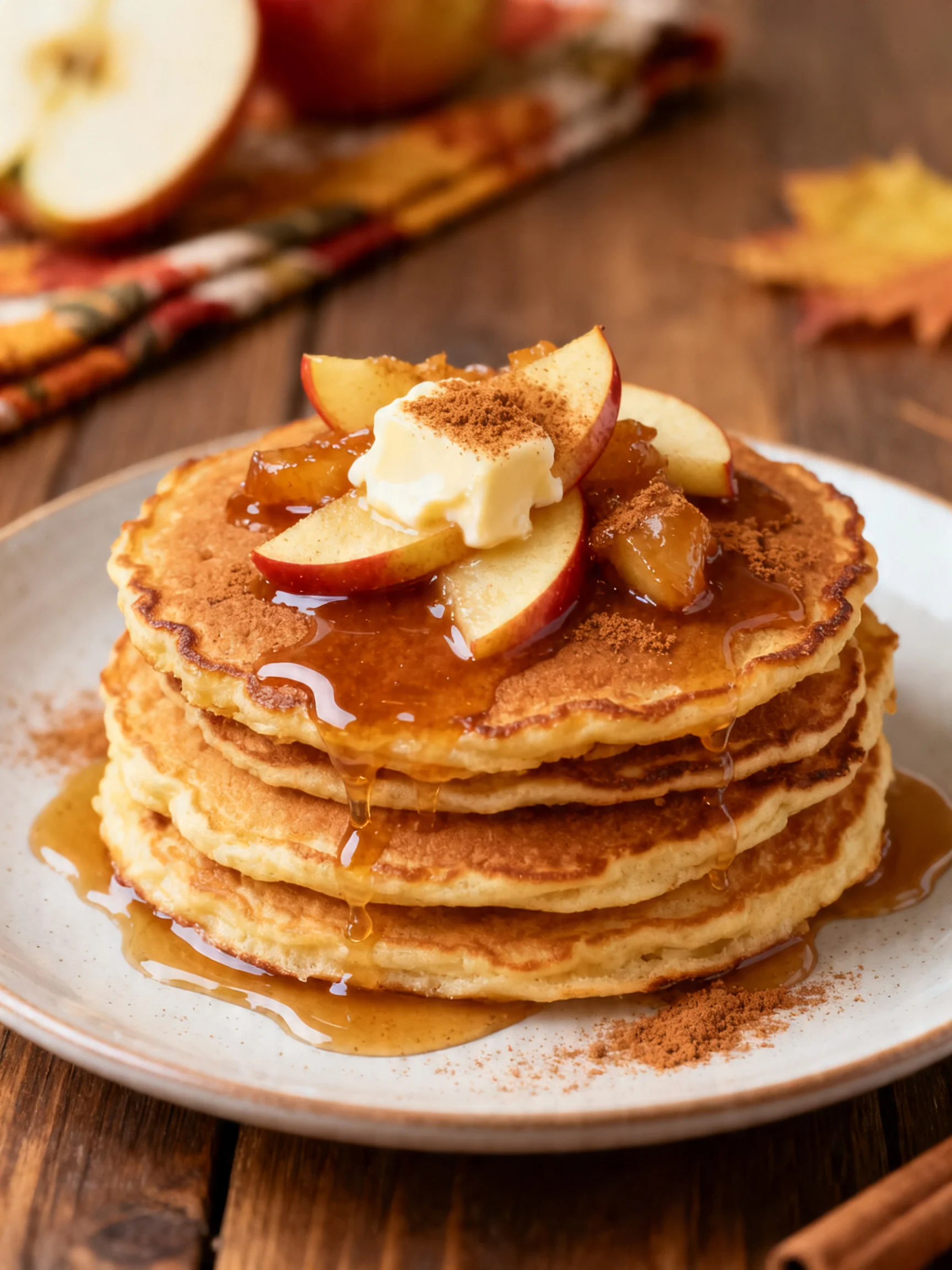 Apple Cinnamon Pancakes: Perfect Fall Breakfast step by step