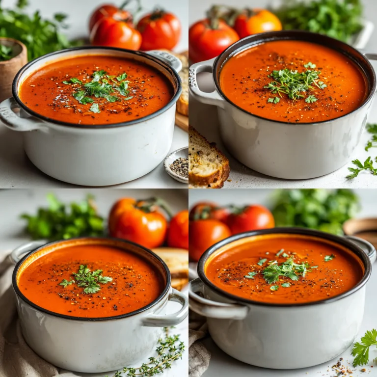 Best Homemade Tomato Soup Recipe