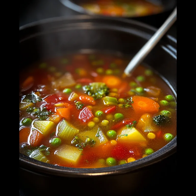 Gordon Ramsay’s Vegetable Soup (Ava’s “I Needed a Break” Version) Recipe