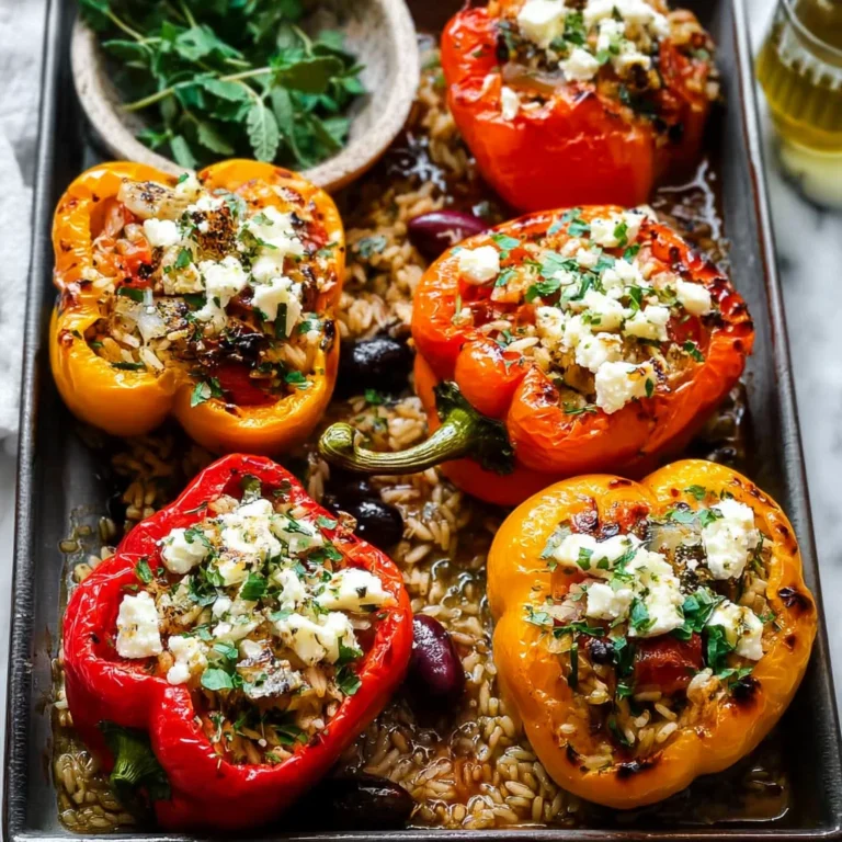 Stuffed Peppers with Rice Recipe Easy