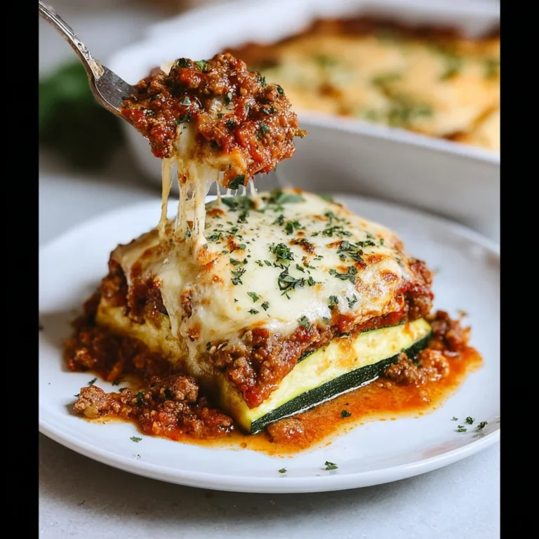 The Best Zucchini Lasagna Recipe (NOT Watery!)