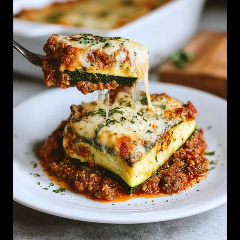 The Best Zucchini Lasagna Recipe (NOT Watery!)