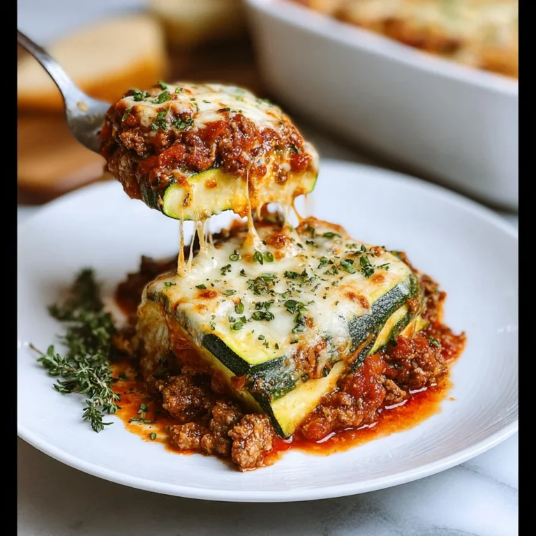 The Best Zucchini Lasagna Recipe (NOT Watery!)