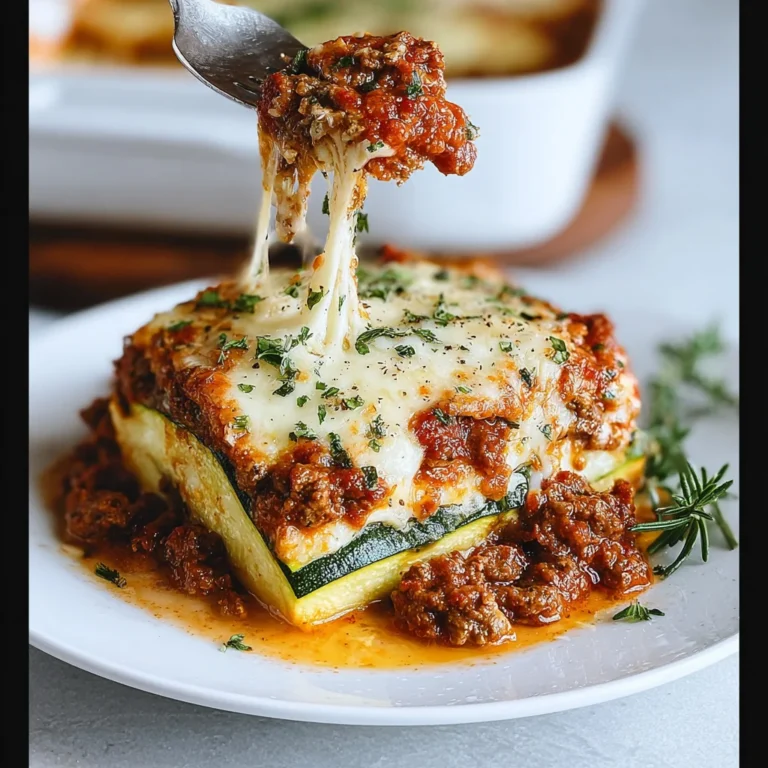 The Best Zucchini Lasagna Recipe (NOT Watery!)