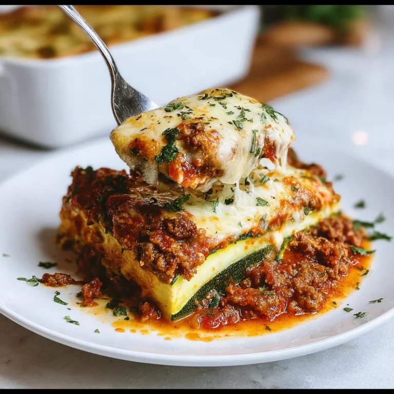 The Best Zucchini Lasagna Recipe (NOT Watery!)