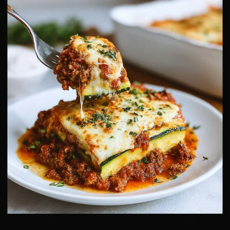 The Best Zucchini Lasagna Recipe (NOT Watery!)