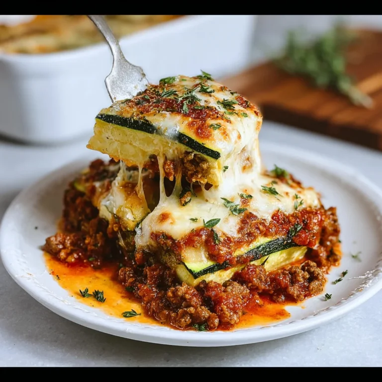 The Best Zucchini Lasagna Recipe (NOT Watery!)