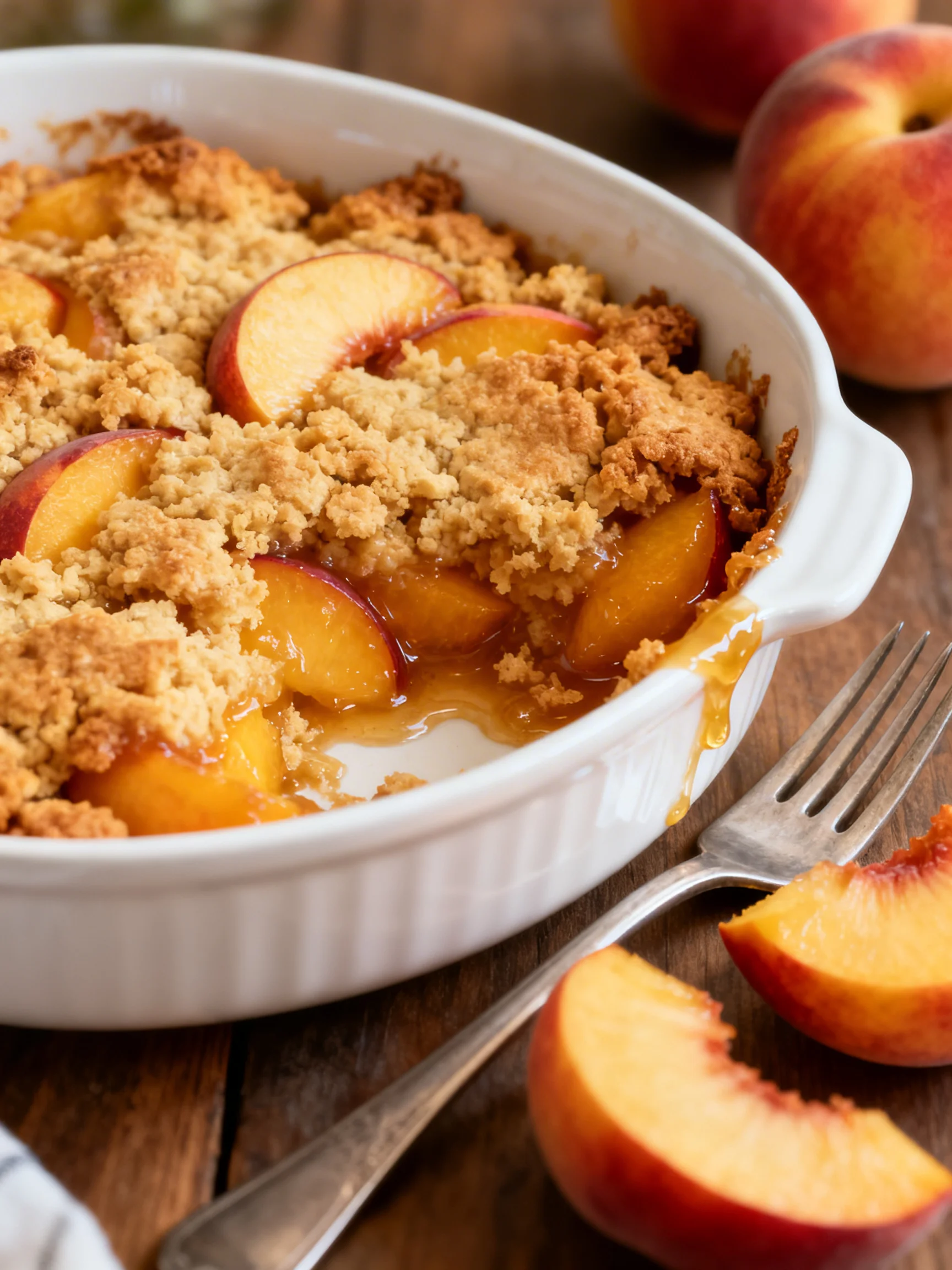 Peach Cobbler Dump Cake Recipe Youll Actually Want to Make step by step