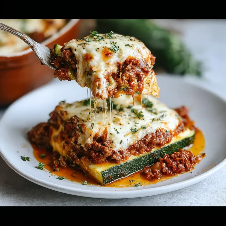The Best Zucchini Lasagna Recipe (NOT Watery!) Recipe