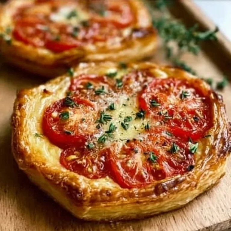 Puff Pastry Tomato Tarts Recipe