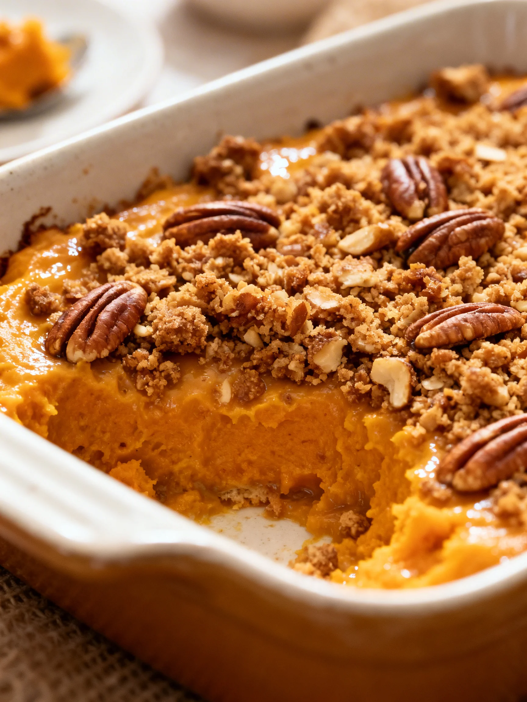 Quick and Easy Sweet Potato Casserole step by step