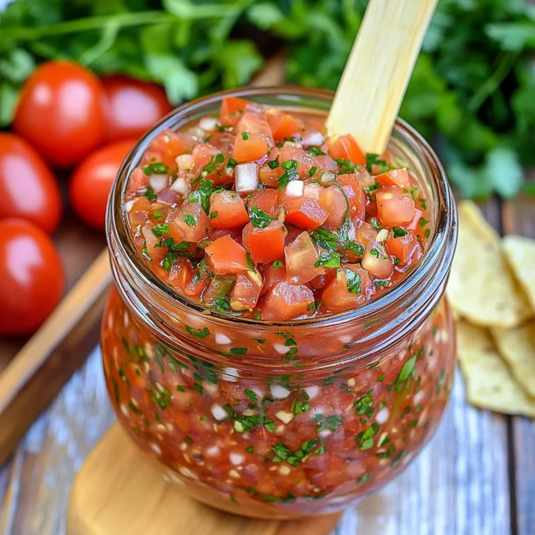 Cherry Tomato Salsa Recipe