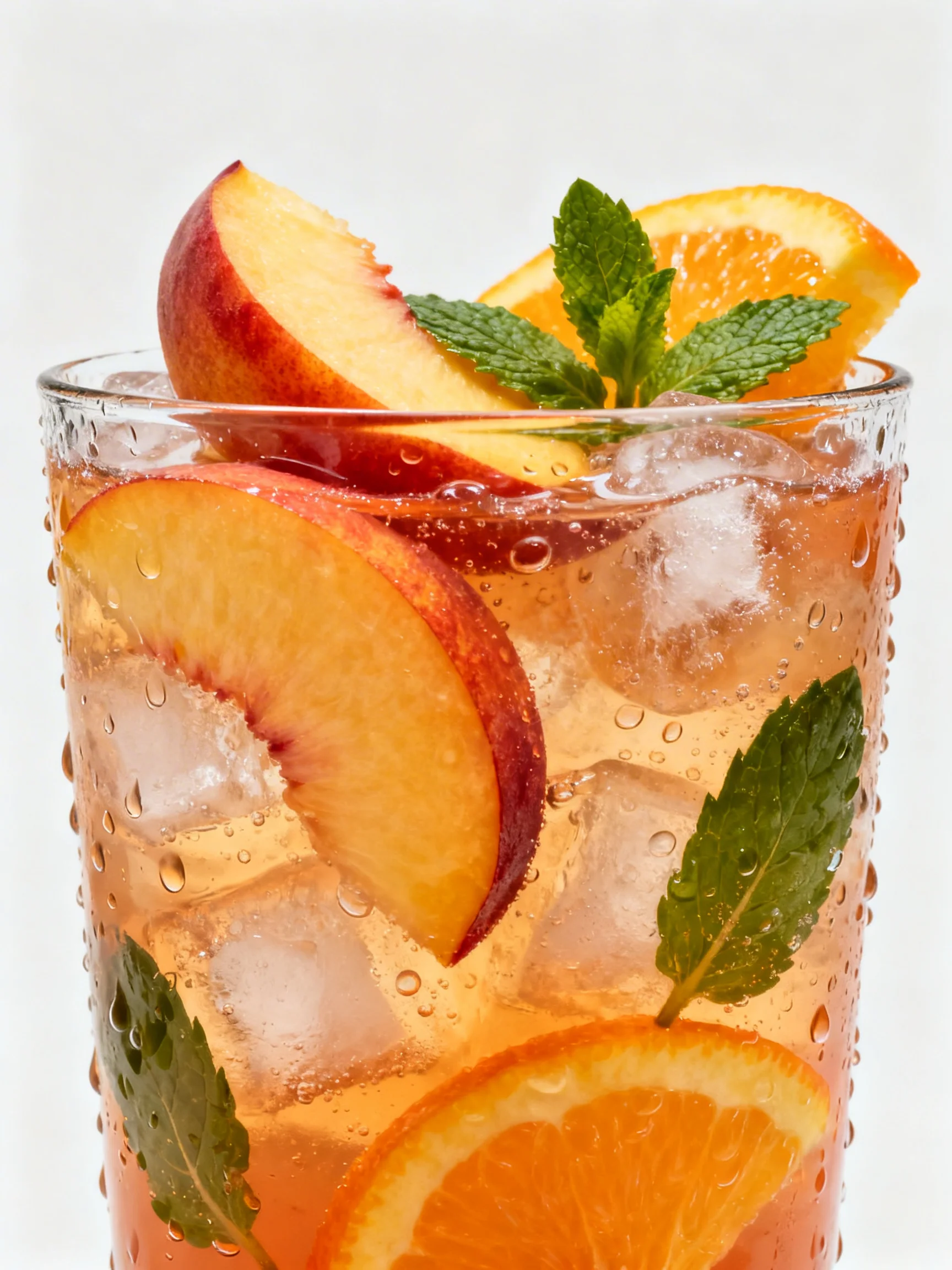 Refreshing Peach Sangria - A Fruity Boozy Summer Cocktail step by step