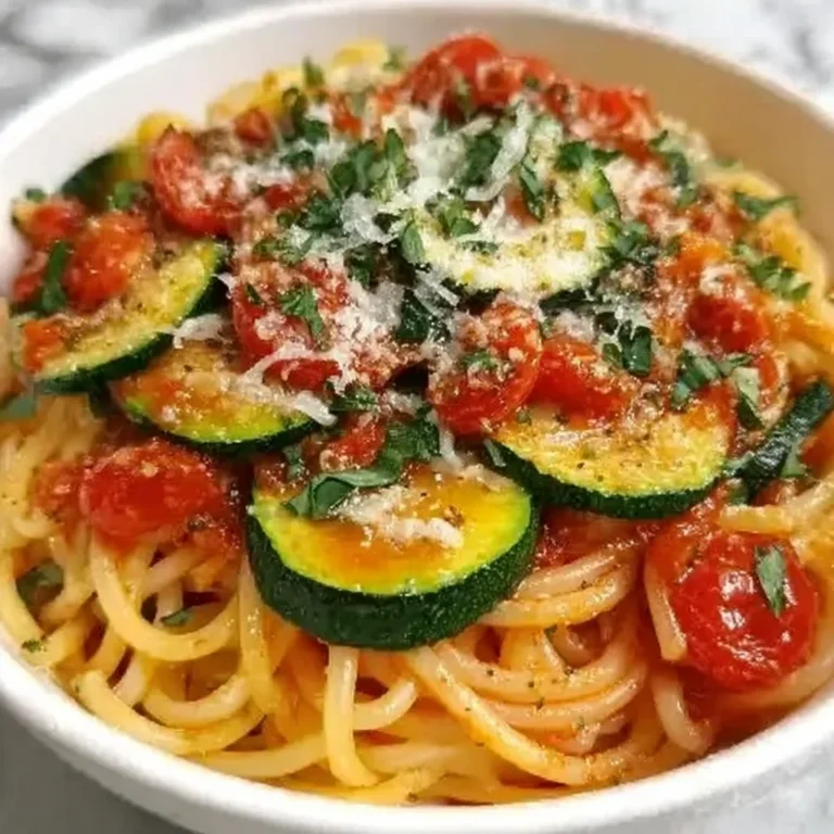 Tomato Zucchini Pasta Recipe