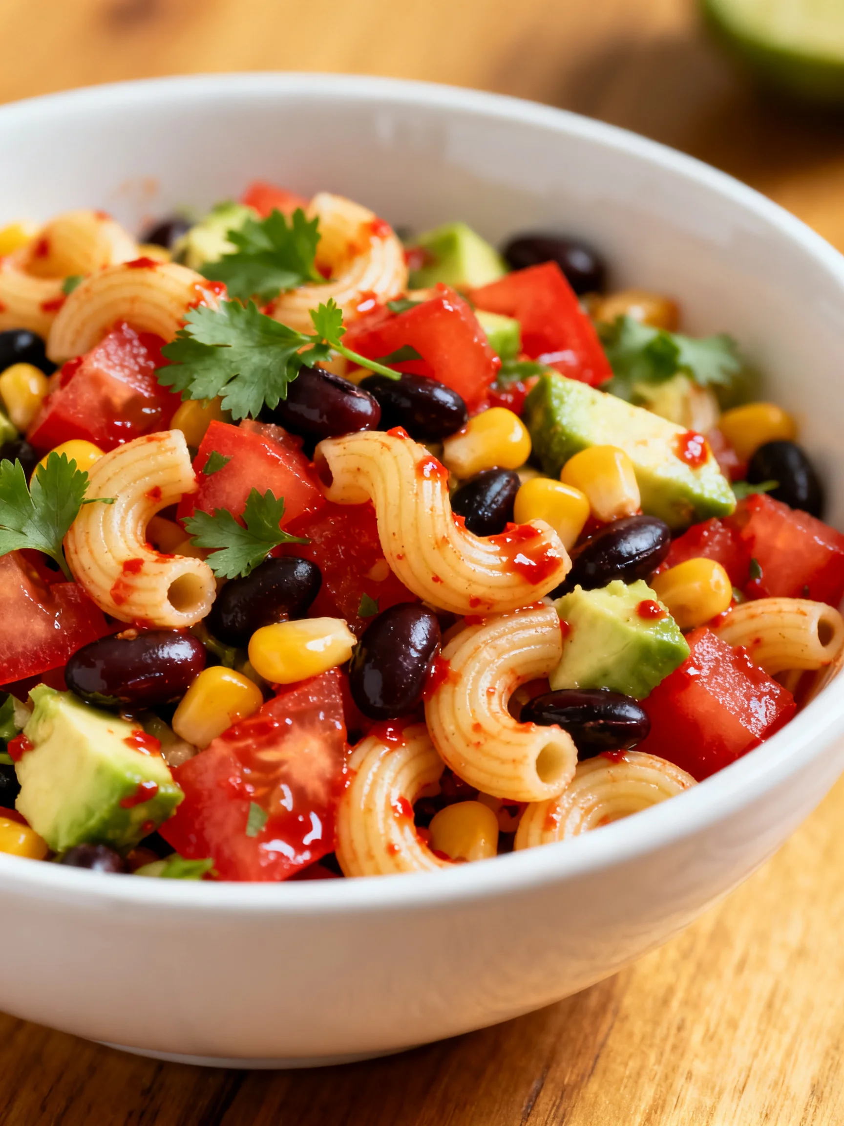 Cowboy Caviar Pasta Salad step by step