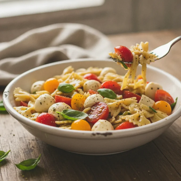 Caprese Pasta Salad: Fresh Italian