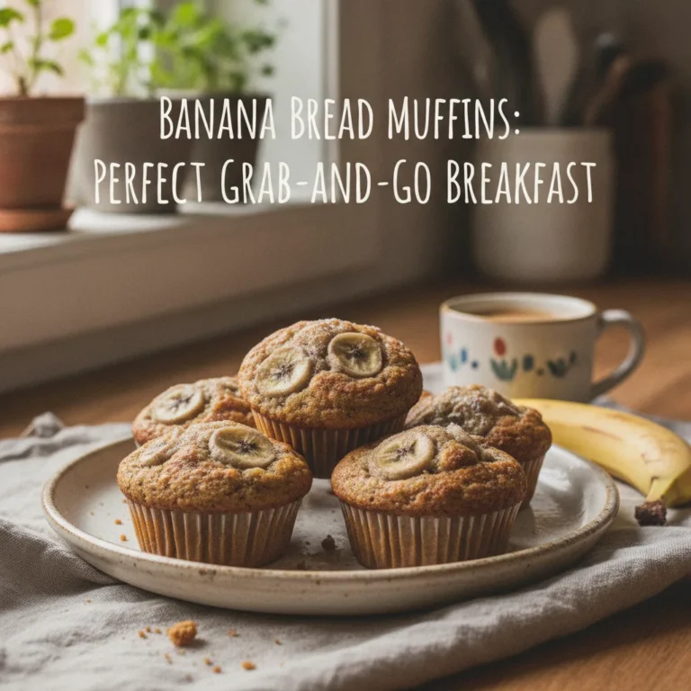 Banana Bread Muffins: Perfect Grab-and-Go Breakfast