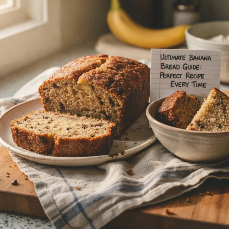 Ultimate Banana Bread Guide: Perfect Recipe Every Time
