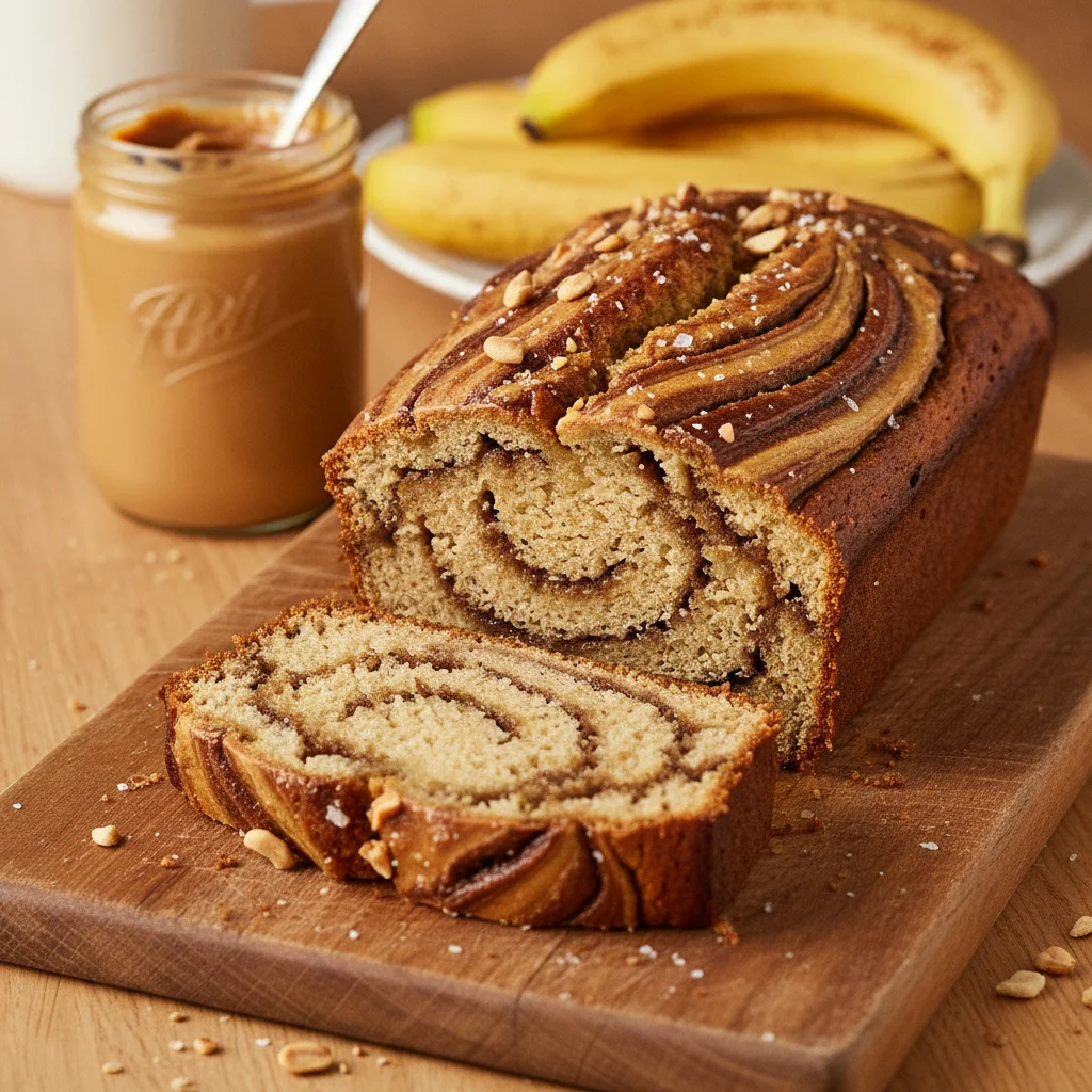 Peanut Butter Banana Bread: Rich and Protein-Packed
