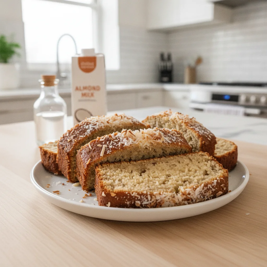 Vegan Banana Bread: No Eggs, No Dairy
