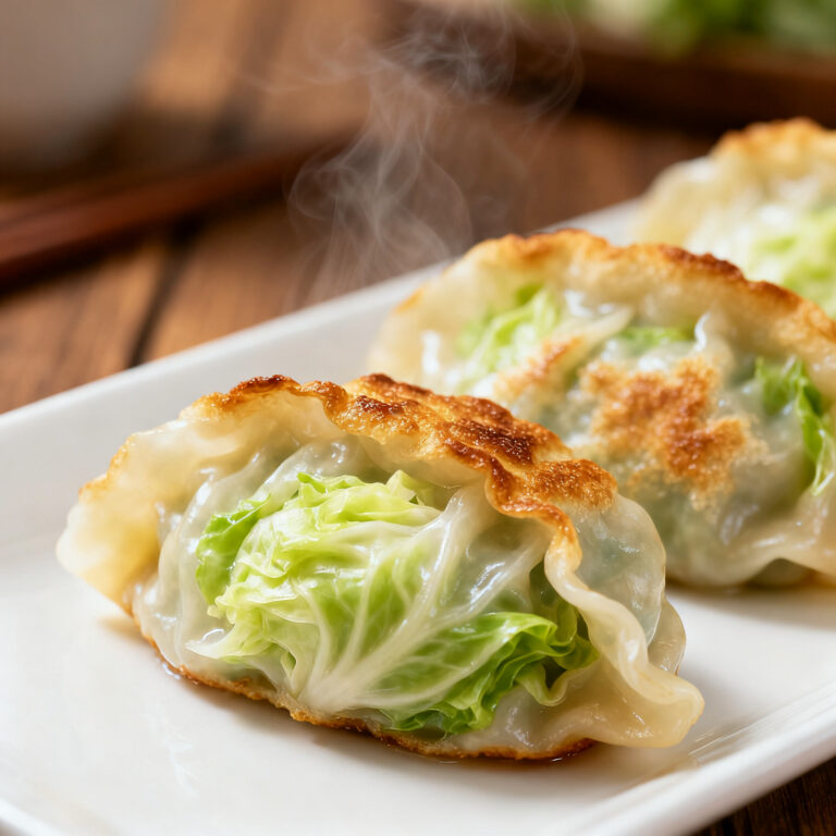 Cabbage Dumplings Recipe (Homemade & Freezer-Friendly)