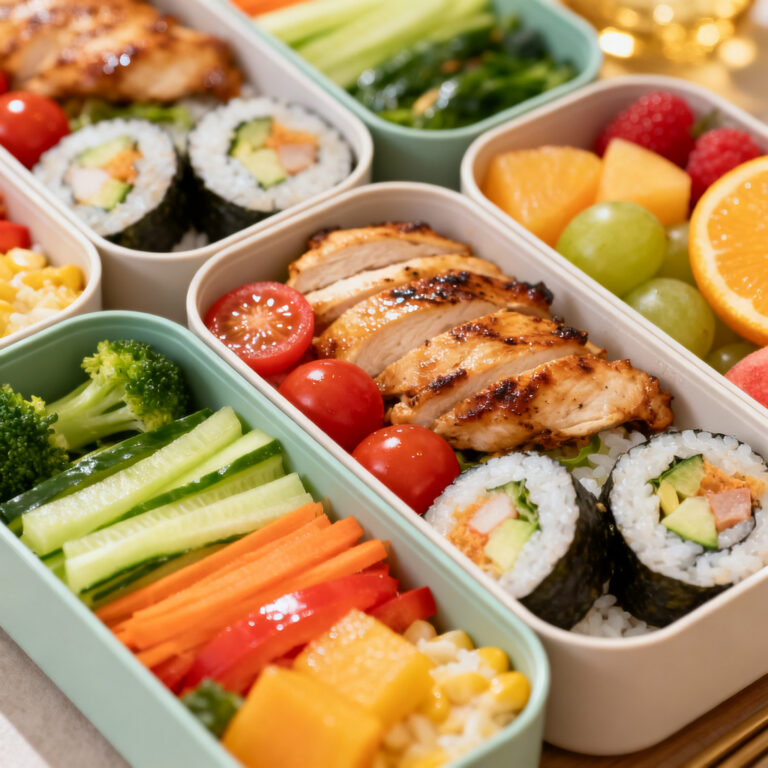 Meal Prep Bento Boxes for Work – Easy Bento Box Ideas