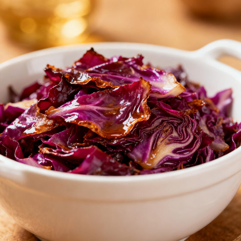 Braised Red Cabbage – Easy Cozy Cabbage Recipe Side Dish