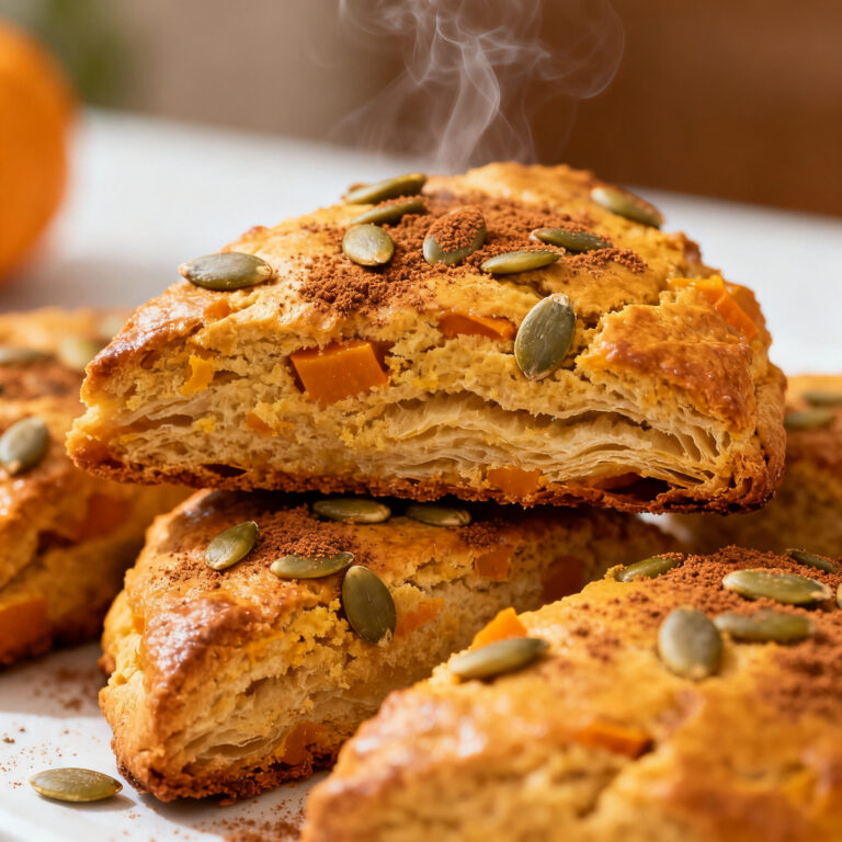 Pumpkin Spice Scones – Cozy Fall Scone Recipe