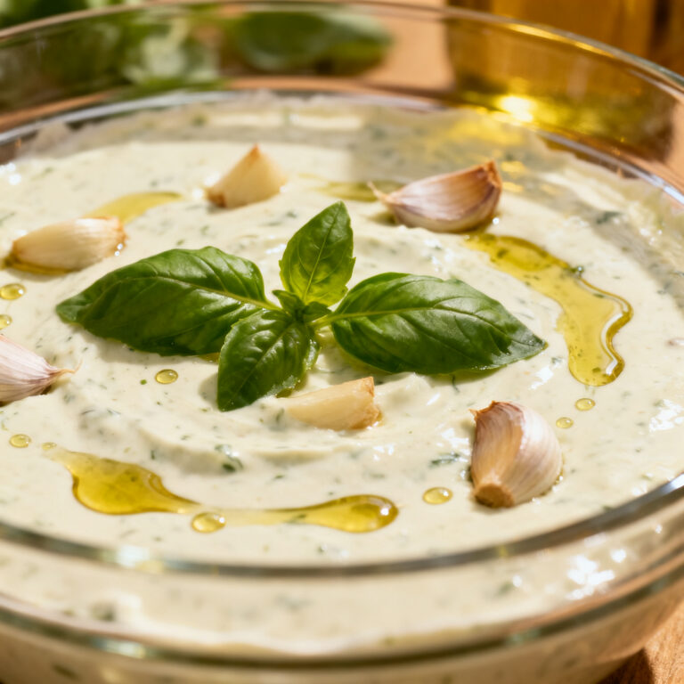 Basil Caesar Dressing