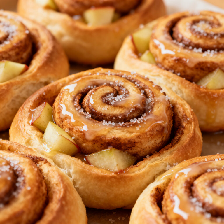 Apple Cider Cinnamon Rolls