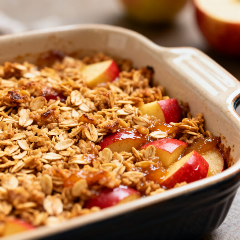 Easy Cozy Spiced Apple Crisp – The Best Fall Dessert Recipe