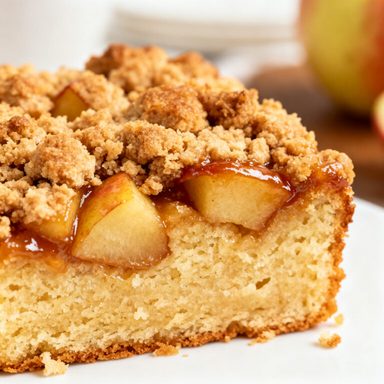 Apple Cider Streusel Coffee Cake