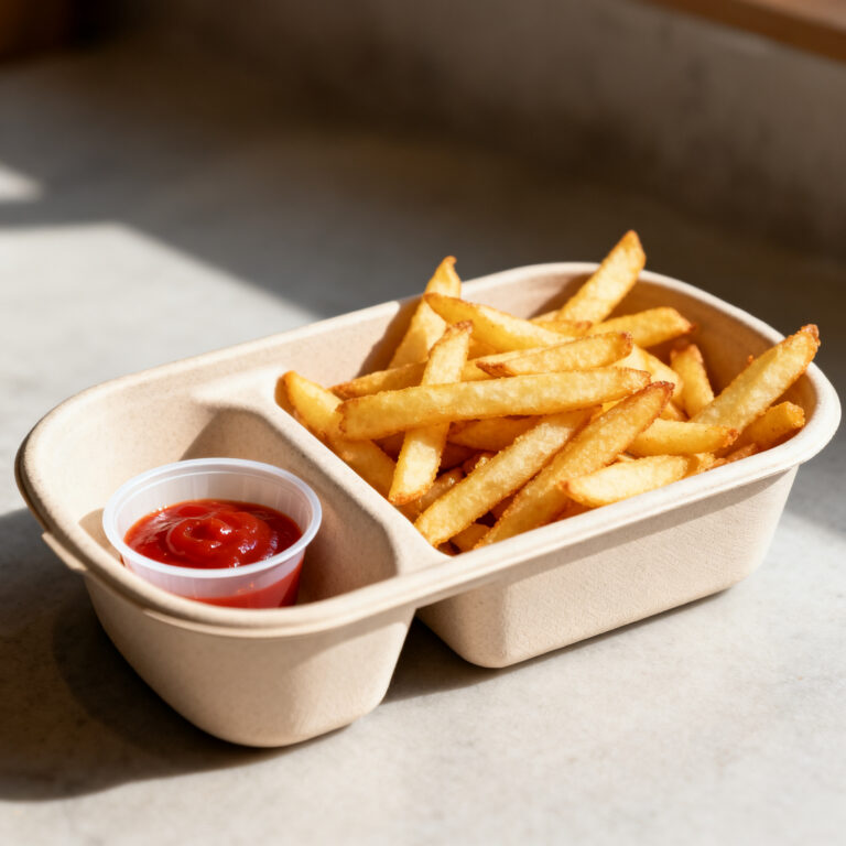 Crispy Fries Bento Box Lunch Idea for Back-to-School