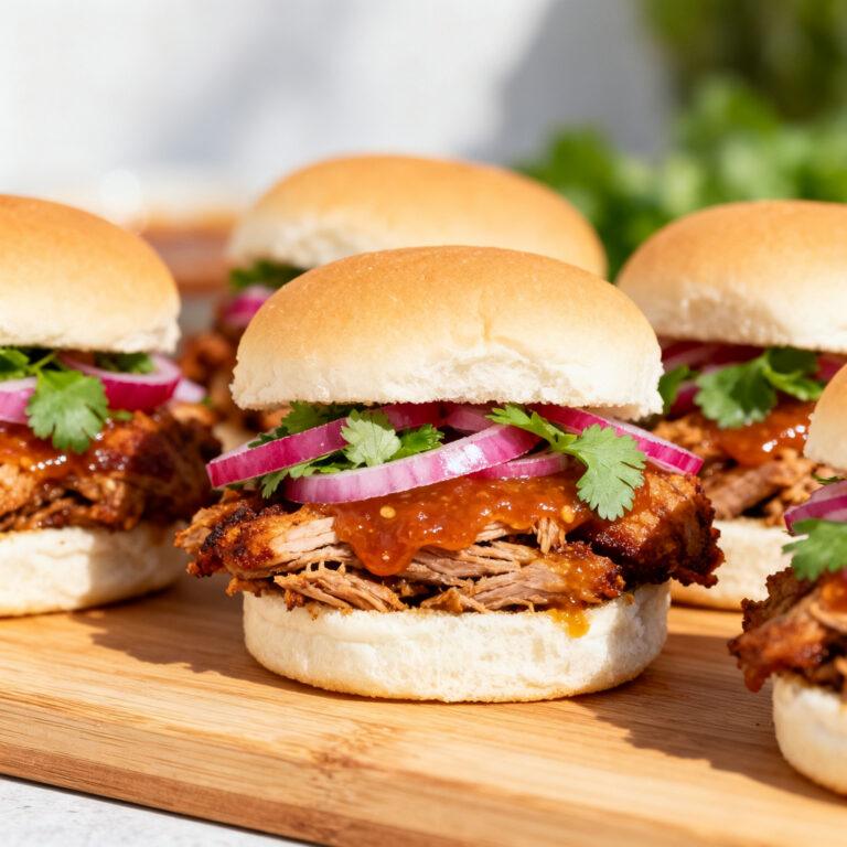Cuban Mojo Pork Sliders (Pressed Cubano-Style)