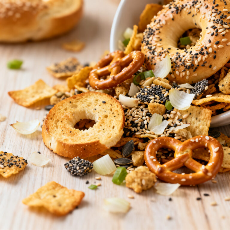 Everything Bagel Snack Mix (That Actually Tastes Like a Bagel)