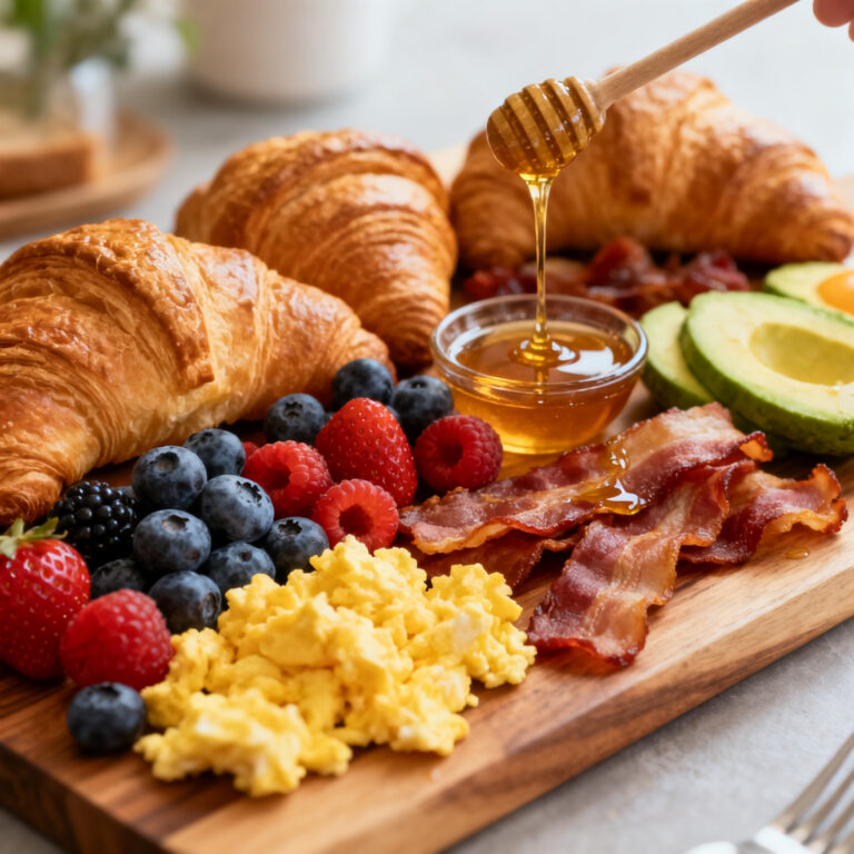 Loaded Maximalist Breakfast Board (The Temperature-Zone Method)