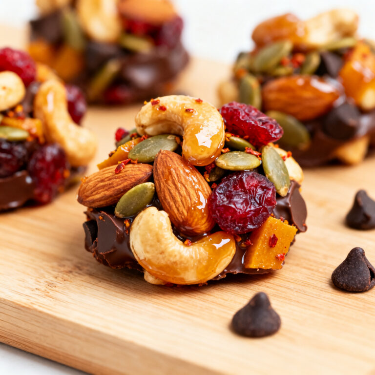 Sweet & Spicy Trail Mix Bites (No More Soggy Trail Mix)